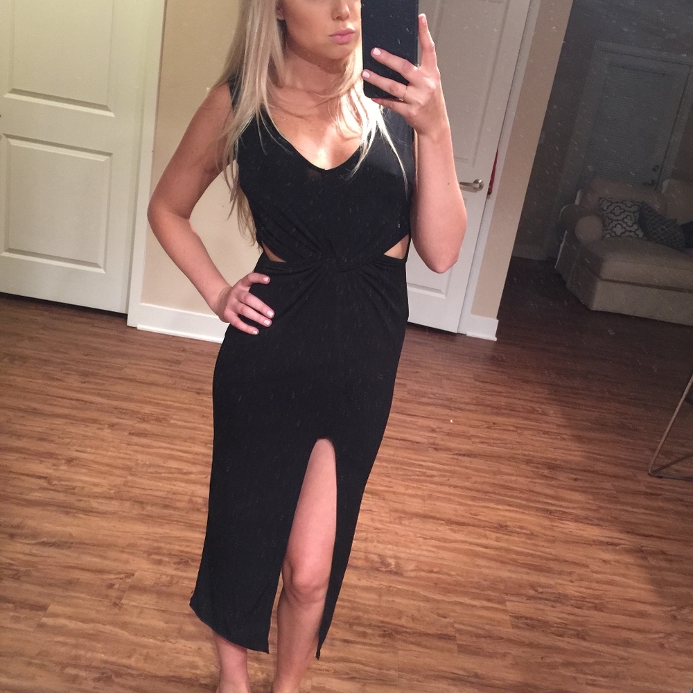 Nasty Gal cut out dress